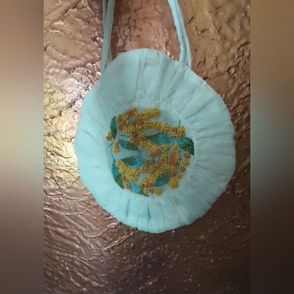 NWT Zara Embroidered Tulle Handbag - Picture 12 of 14